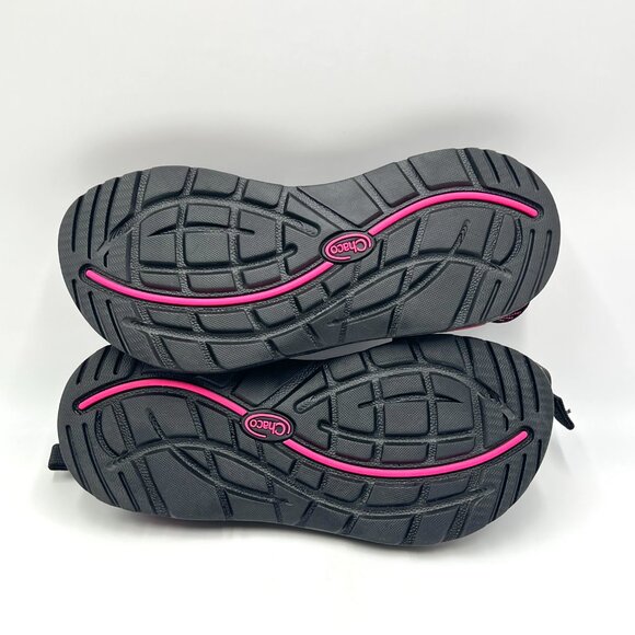Chaco Womens ZCloud X2 Foliole‎ Magenta Pink Black Sport Sandals Shoes - Picture 9 of 12